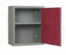 Wall Cabinet | 500mm Wide | Single Door | Red | Redditek