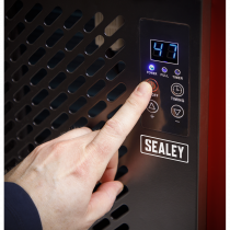 50L Industrial Dehumidifier | Black & Red | Sealey