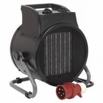 Industrial PTC Fan Heater | 5000W | Black | Sealey