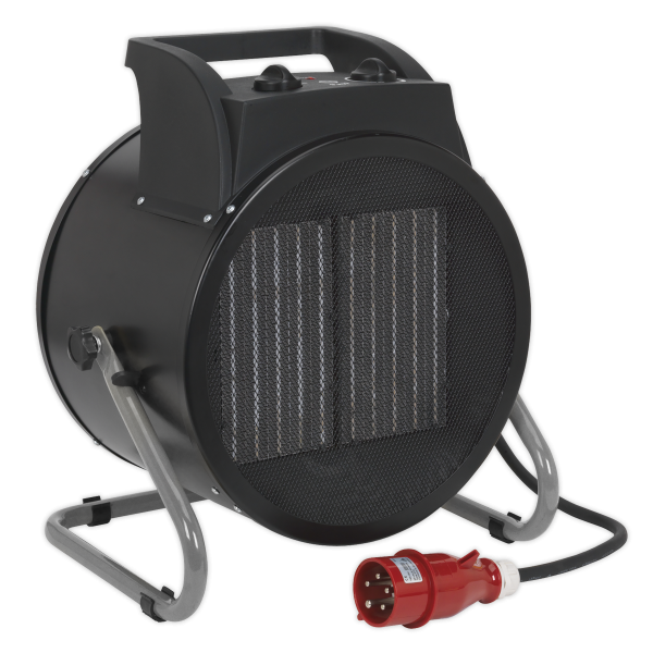 Industrial PTC Fan Heater | 9000W | Black | Sealey