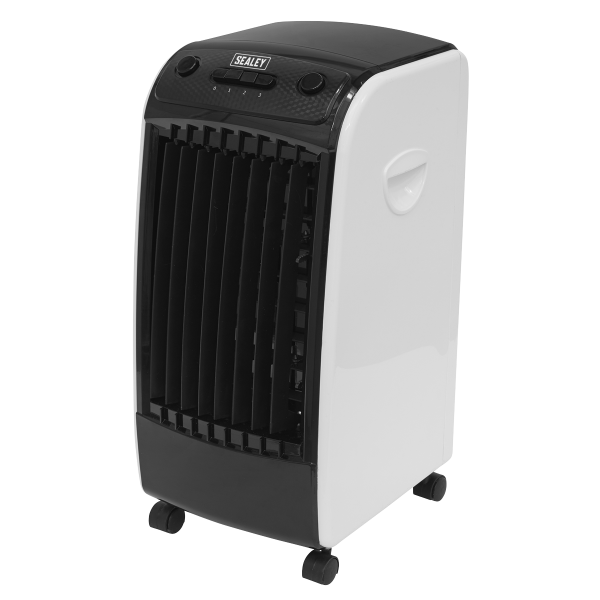 3-in-1 Air Cooler, Purifier & Humidifier | Black & White | Sealey