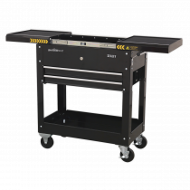Mobile Tool & Parts Trolley | 830h x 770w x 370d mm | Black | Sealey