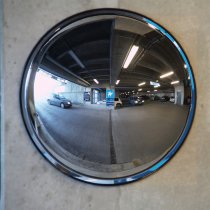 DETECTIVE Internal Convex Wall Mirror | 450Ø x 100 mm