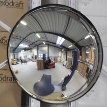 DETECTIVE Internal Convex Wall Mirror | 450Ø x 100 mm