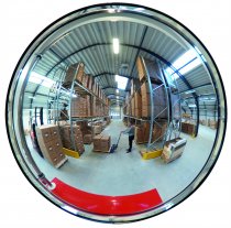 DETECTIVE Internal Convex Wall Mirror | 600Ø x 130 mm