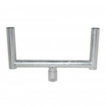 Fork Top for Mirror Post | 400h x 650w mm | For Mirror Versions 1 | To Fix Two Mirrors onto One Post, Wall Arm or Wall Post