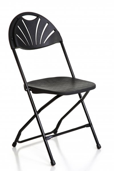 Classic Plus Folding Chair | Black | Mogo