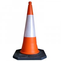 TRAFFIC-LINE Traffic Cone | 1,000h mm | TC1 Model | 2 Piece Cone With Recycled Base