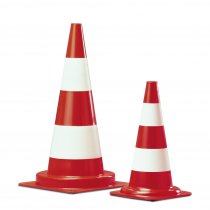 TRAFFIC-LINE Flourescent Traffic Cones | 500h mm | For Off-Highway Use Only