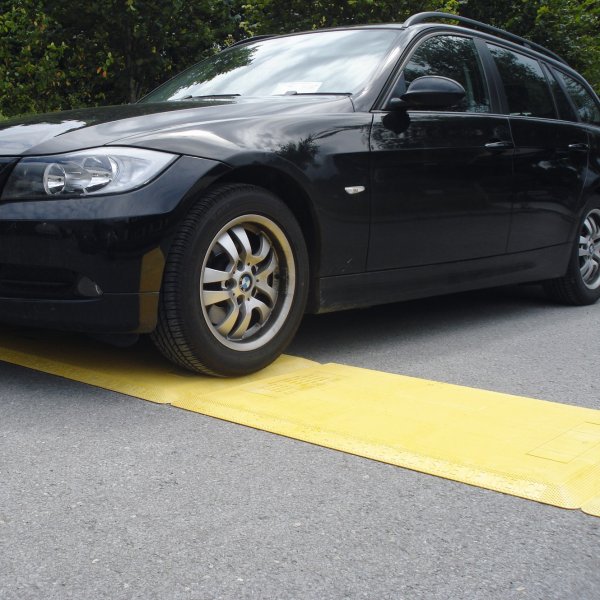 TRAFFIC-LINE Trench Cover | GRP | SWL up to 700kg | 1,220mm x 800mm | Yellow