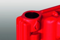 TRAFFIC-LINE Water Filled Barrier | 800h x 1040w mm | HDPE | Red