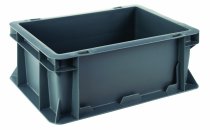 Euro Containers | 120h x 200w x 300d mm | 5 Litre | Grey | Pack of 10 | Topstore