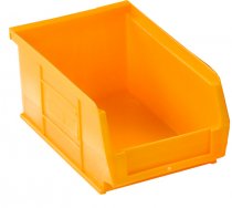 Plastic Parts Bins | 75h x 100w x 165d mm | 1.27 Litre | Yellow | Pack of 20 | Topstore