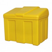 Grit & Salt Storage Bin | 110 Litre | Yellow | Sealey