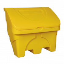 Grit & Salt Storage Bin | 130 Litre | Yellow | Sealey