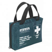 First Aid Kit | For Cars, Taxis & Vans | Sealey