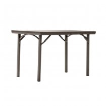 Premium Folding Table | Rectangular | 1220mm x 760mm | 4ft x 2ft 6" | Shark Grey | Mogo