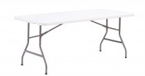 Basic Plastic Folding Table | 1830 x 760mm | 6ft x 2ft 6" | White | Mogo