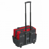 Mobile Tool Storage Bag | 420h x 450w x 260d mm | Black & Red | Sealey