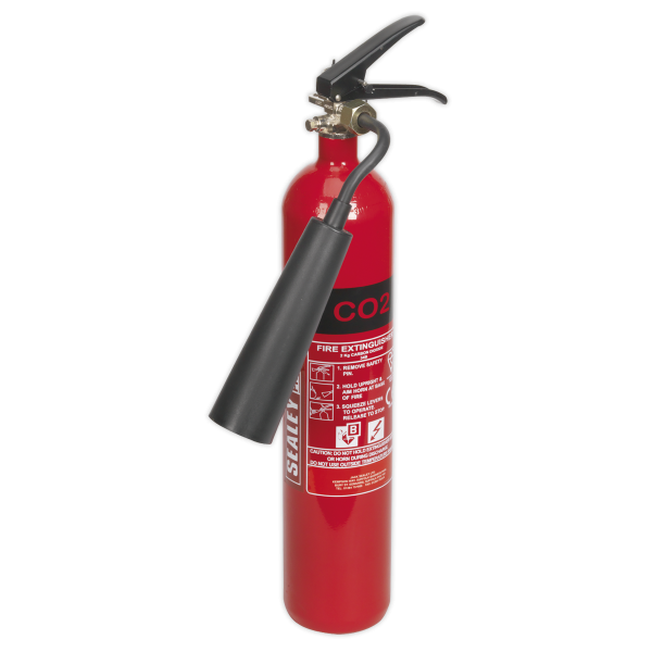 Fire Extinguisher | Carbon Dioxide | 2kg | Sealey