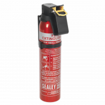 Fire Extinguisher | Dry Powder | 0.6kg | Disposable | Sealey