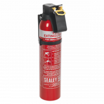 Fire Extinguisher | Dry Powder | 0.95kg | Disposable | Sealey