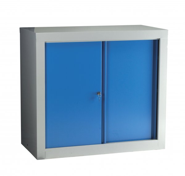 Euro 900 Metal Cupboard | 1000mm Wide | Sliding Door | 2 Adjustable Shelves | Redditek