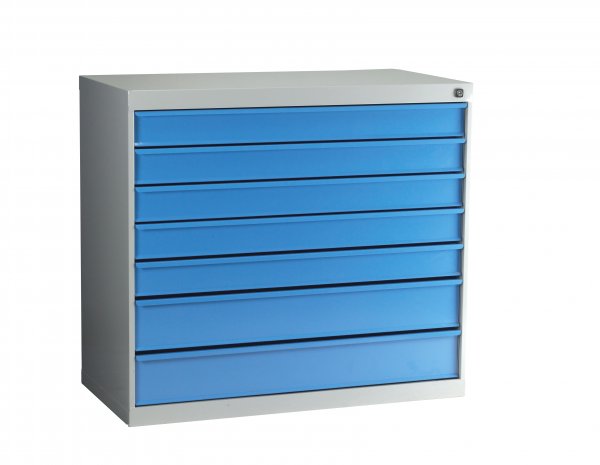 Euro 900 Drawer Cabinet | 1000mm Wide | 7 Drawers | Redditek