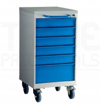 Mobile Drawer Cabinet | 5 Drawers | 980 x 500 x 615mm | Laminate Top | Redditek