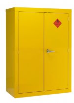 Hazardous Cabinet | Flammable Yellow | 3 Shelves | 1800 x 1200 x 500mm | Redditek