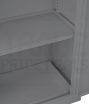Hazardous Cabinet | Flammable Dark Grey | 2 Shelves | 1220 x 915 x 457mm | Redditek