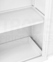 Hazardous Cabinet | Acid White | 1 Shelf | 610 x 457 x 457mm | Redditek