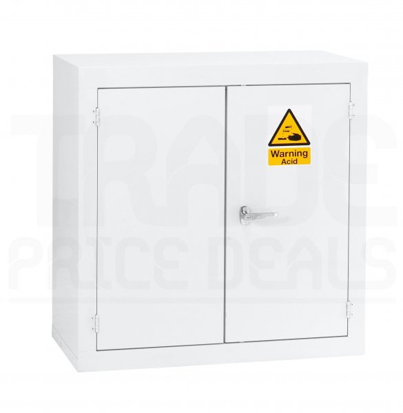 Hazardous Cabinet | Acid White | 1 Shelf | 900 x 1200 x 500mm | Redditek