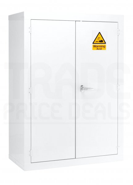 Hazardous Cabinet | Acid White | 3 Shelves | 1800 x 1200 x 500mm | Redditek