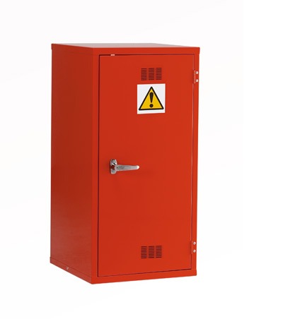 Hazardous Cabinet | Pesticide/Chemical Red | 1 Shelf | 915 x 457 x 457mm | Redditek