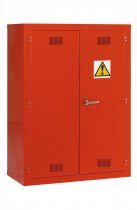 Hazardous Cabinet | Pesticide/Chemical Red | 2 Shelves | 1220 x 915 x 457mm | Redditek