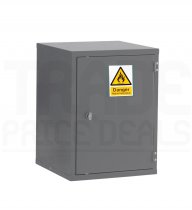 Hazardous Cabinet | Flammable Dark Grey | 2 Shelves | 610 x 457 x 457mm | Redditek