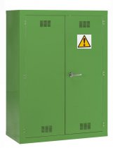 Hazardous Cabinet | Pesticide/Chemical Green | 3 Shelves | 1220 x 915 x 457mm | Redditek