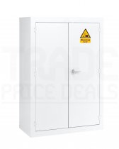 Hazardous Cabinet | Acid White | 3 Shelves | 1220 x 915 x 457mm | Stand | Redditek