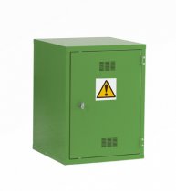 Hazardous Cabinet | Pesticide/Chemical Green | 2 Shelves | 610 x 457 x 457mm | Stand | Redditek