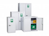 First Aid Cabinet | Floor Cabinet | 2 Shelves | 915 x 915 x 457mm | Redditek