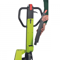 Motorized Pallet Truck | Forks 950 x 525mm | Max Load 1200KG | Fast Charging Charger | Green |Agile Plus