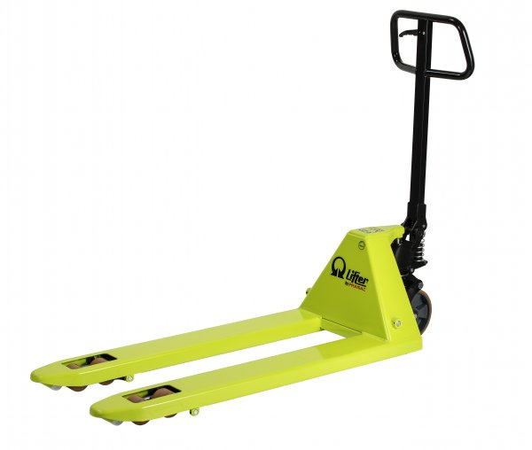 Hand Pallet Truck | Proportional Lowering Valve | Forks 1220 x 525mm | Max Load 2500kg | Green | GS Evo