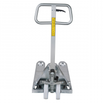 Galvanised Steel Hand Pallet Truck | Forks 1150 x 525mm | Max Load 2500kg | Silver | GS Evo