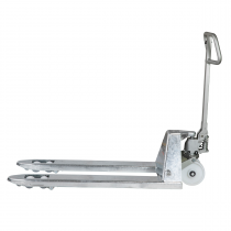 Galvanised Steel Hand Pallet Truck | Forks 1150 x 525mm | Max Load 2500kg | Silver | GS Evo