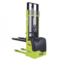AGM Compact Stackers | Lift Height 3410mm | Forks 1150 x 560mm | Max Load 1200kg | Green | GX12
