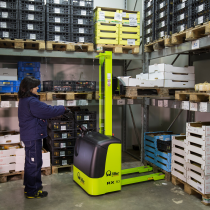 Light Stackers | Lift Height 1510mm | Forks 1153 x 560mm | Max Load 1000kg | Green | RX10