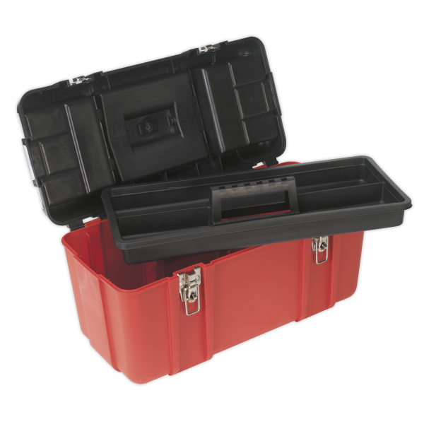 Toolbox | Tote Tray | 250h x 495w x 230d mm | Black & Red | Sealey