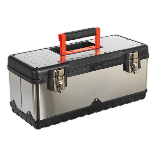Stainless Steel Toolbox | Tote Tray | 225h x 505w x 245d mm | Sealey