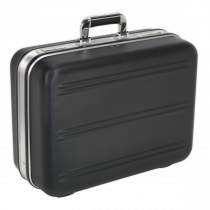 ABS Tool Case | 185h x 470w x 350d mm | Black & Silver | Sealey